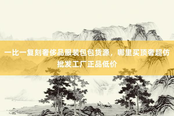一比一复刻奢侈品服装包包货源，哪里买顶奢超仿批发工厂正品低价