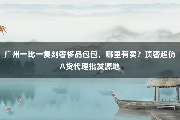 广州一比一复刻奢侈品包包，哪里有卖？顶奢超仿A货代理批发源地