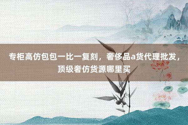 专柜高仿包包一比一复刻，奢侈品a货代理批发，顶级奢仿货源哪里买