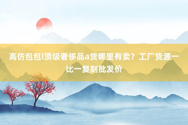 高仿包包l顶级奢侈品a货哪里有卖？工厂货源一比一复刻批发价