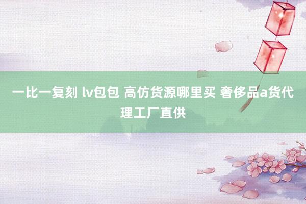 一比一复刻 lv包包 高仿货源哪里买 奢侈品a货代理工厂直供