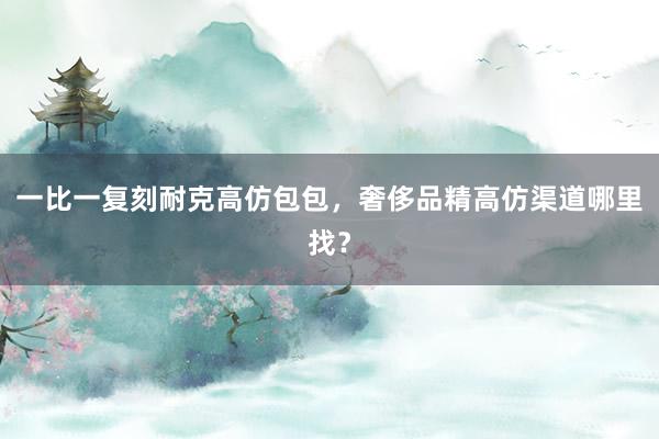 一比一复刻耐克高仿包包，奢侈品精高仿渠道哪里找？