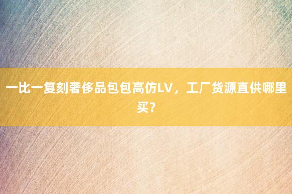 一比一复刻奢侈品包包高仿LV，工厂货源直供哪里买？